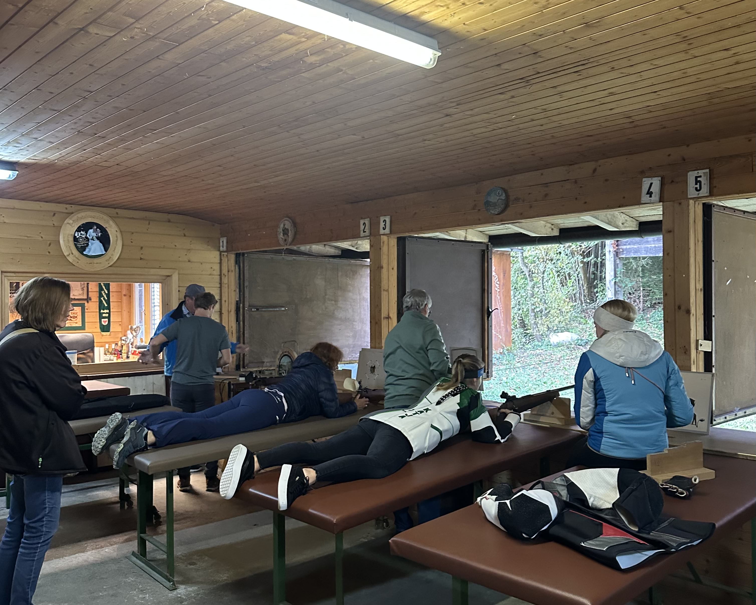 Am Kleinkaliberstand